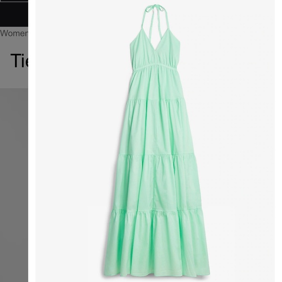 Tiered Halter Maxi Dress - Picture 3 of 4